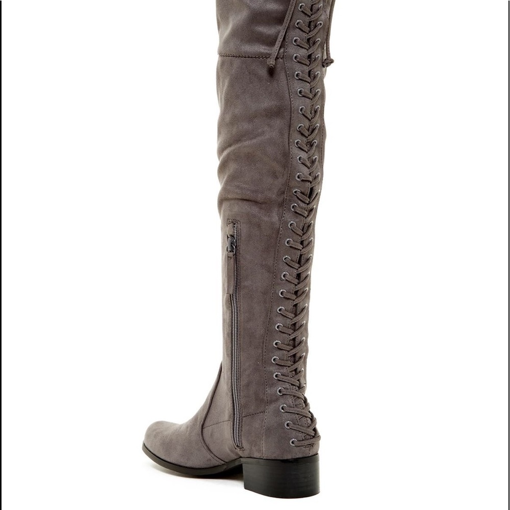 New Charles David Gannon lace up boots sz 8